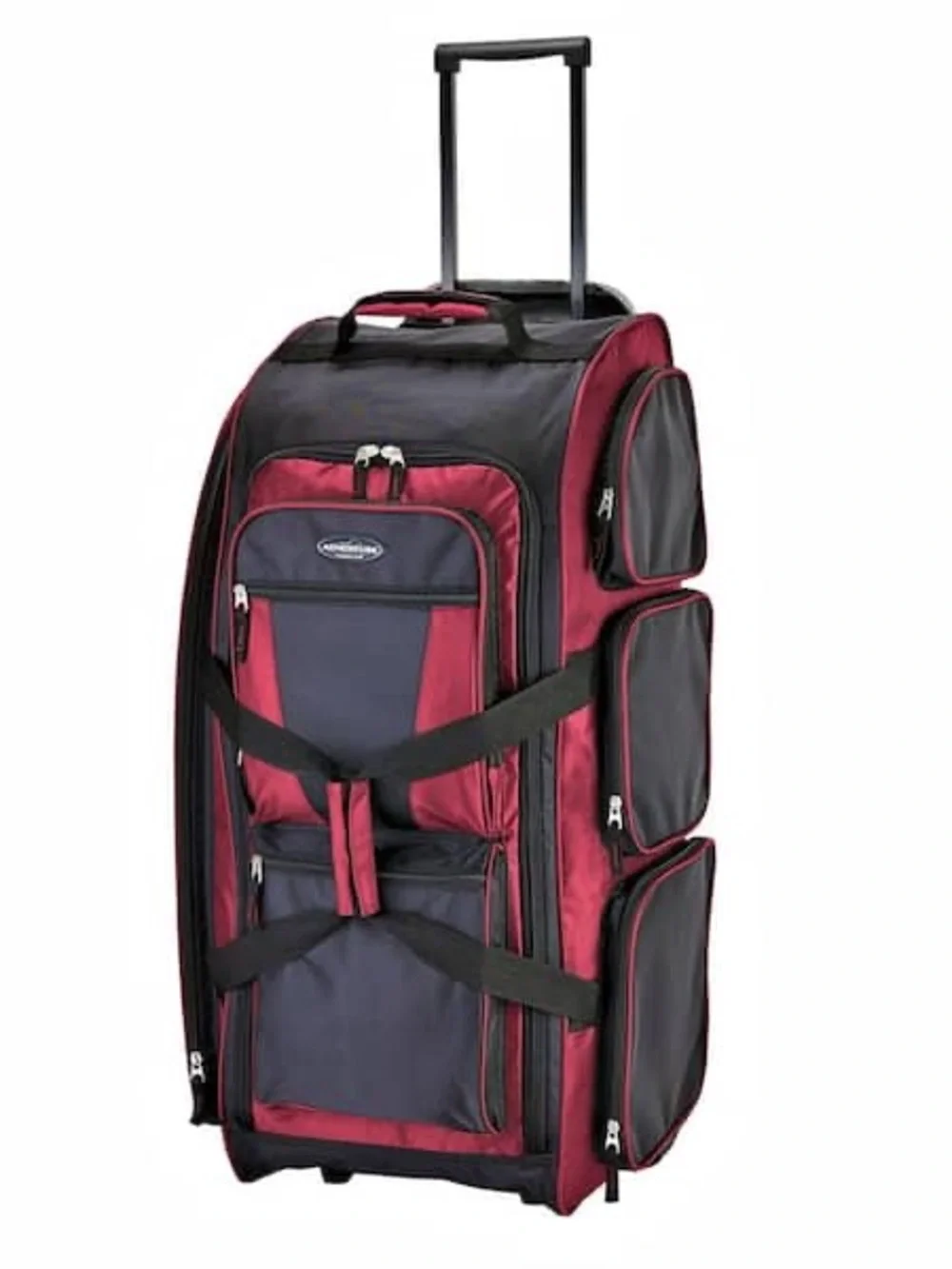 Travelers Club 30 in. Multi-Pocket Upright Rolling Duffel Bag luggage Handle
